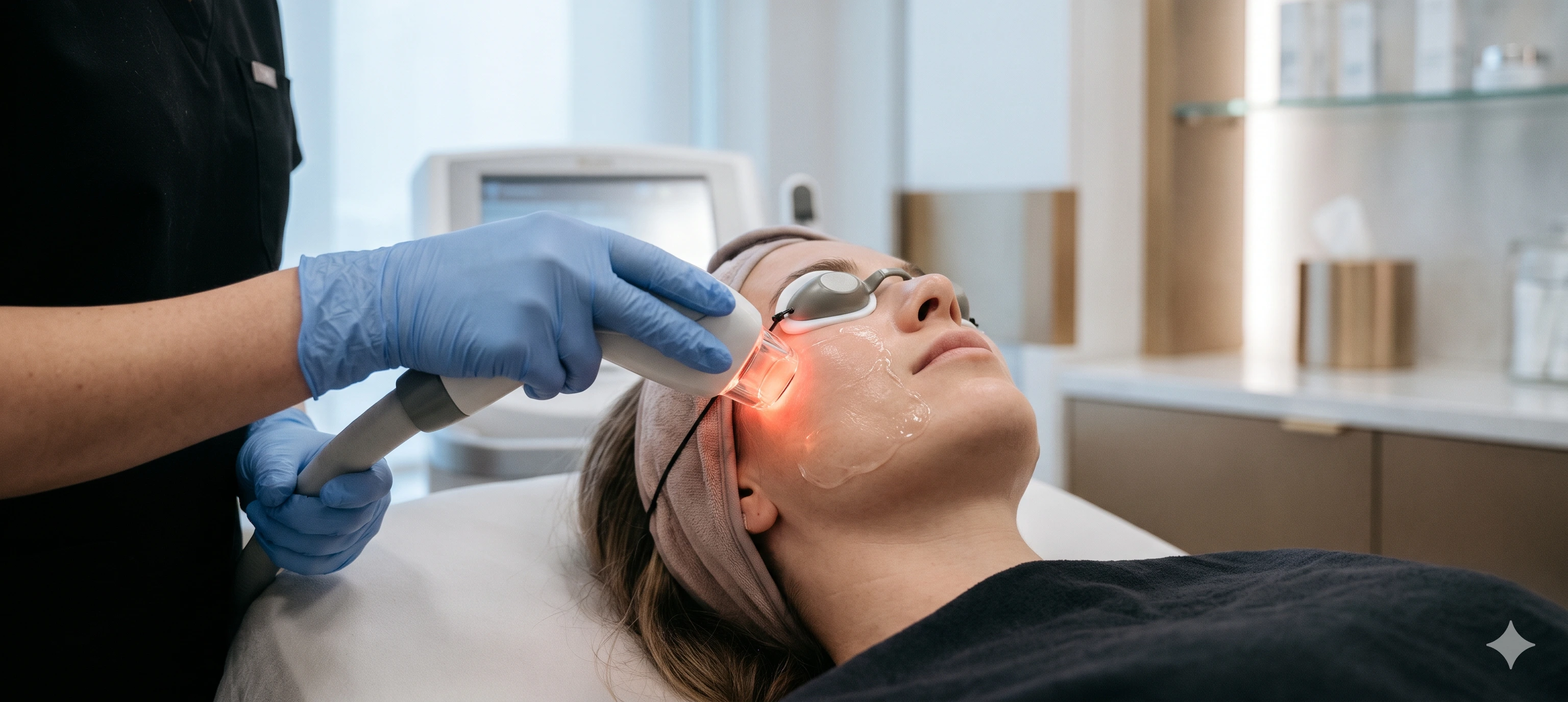 IPL photo facial treatment Vancouver